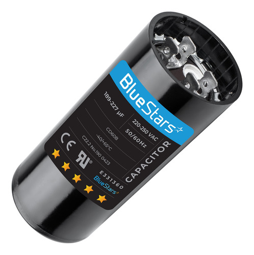 Bluestars Ultra Duradero 189-227 Uf/mfd 220-250 Vca Condensa