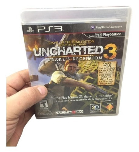 Uncharted 3 Drake´s Deception Juego Para Playstation 3