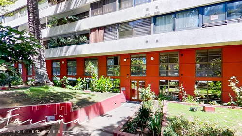 Arriendo Dpto Gran Terraza 1d,1b,estac.- Stgo, M.los Heroes