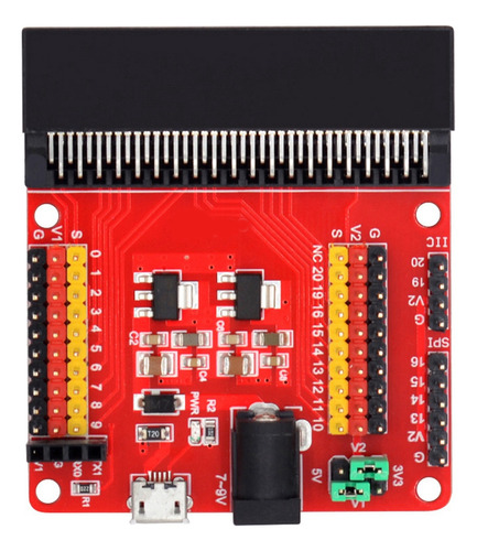 Placa De Expansión De Sensor S3 Para Micro:bit Compatible Co