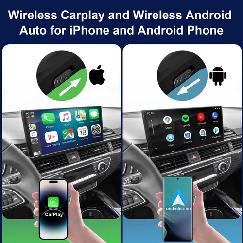 Adaptador Inalámbrico Car Play, Convertidor De Coche Android