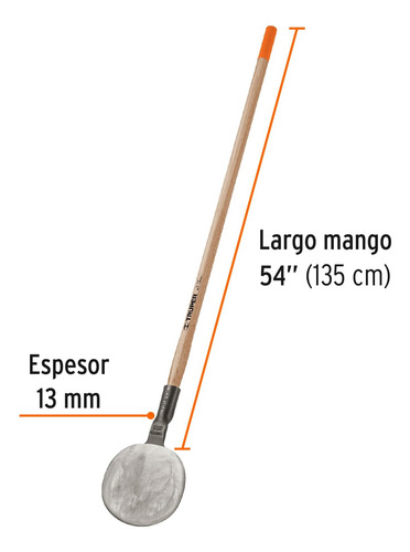 Coa Agavera Con Mango De Madera De 54 In. Truper. 11368