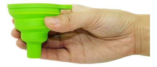 Embudos Para Llenar Botellas Juego De 2, Embudo De Silicona