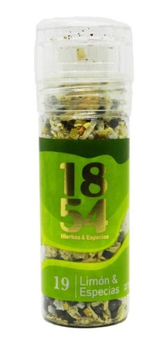 Molinillo 1854 Sal, Limon Y Especias X140g. 