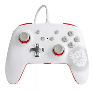 Joystick Con Cable Mario White Power A Nintendo Switch Ade