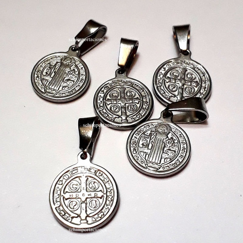 Nueva Medalla San Benito ++ Consagrada ++ Acero