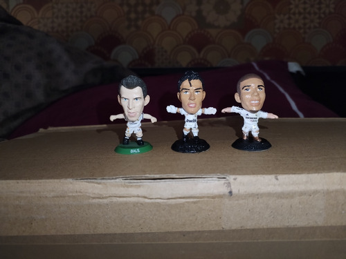 Set Mini Figuras Real Madrid Bale Cristiano Ronaldo (Usado)