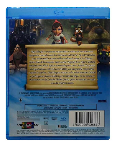 Buza Caperuza 2 Animada Película Bluray (Usado)