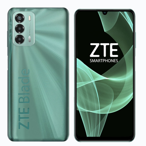 Celular Zte Blade V40 Vita Verde 128gb 3gb Ips Lcd 90hz Color Verde oscuro