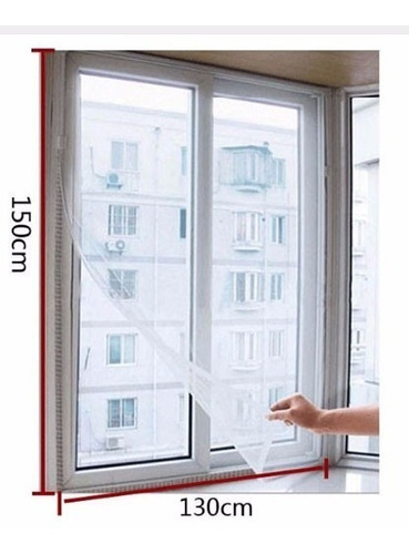 Mosquitero Ventana Color Blanco (150x130cms)