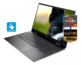 Laptop Hp Ryzen 7 ( 32gb + 512 Ssd ) Fhd 15.6 Touch X360 Win