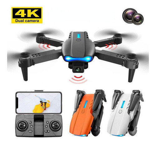 Drone 4k Camera E99 Dual Batería De Larga Duración