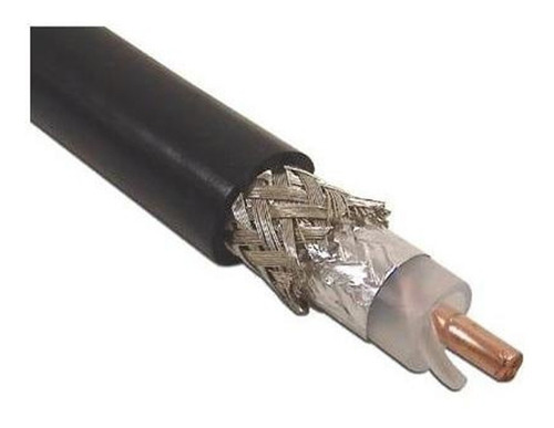Cable  Coaxil Rg213 Foan Baja Perdida X 20 Mts