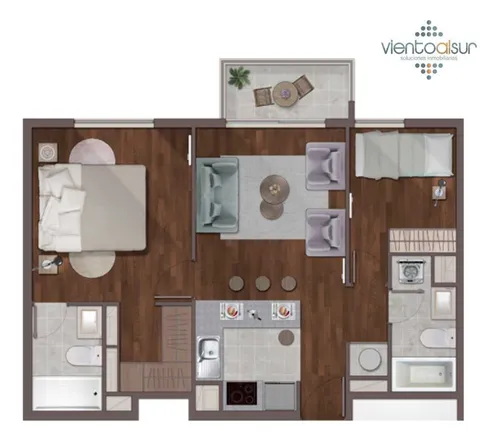 Venta Depto 2d2b Cercano A La Clínica Andes (97805)
