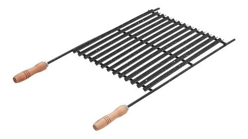 Grelha P/ Churrasco Aço 41x50 Esmaltada Papaléguas