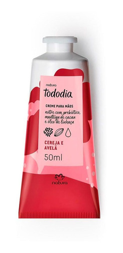 Natura Tododia Hidratante Mãos Cereja E Avela 50ml