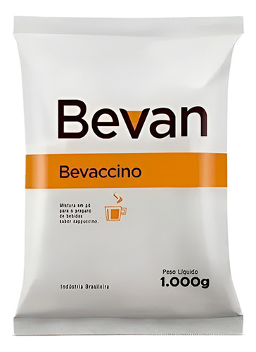 Preparo Em Po Sabor Cappuccino Bevaccino Bevan 1kg