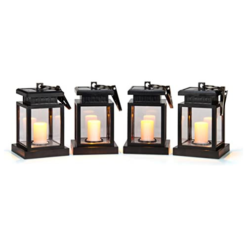 Faroles De Velas Solares Colgantes Led De 5.6 Pulgadas ...