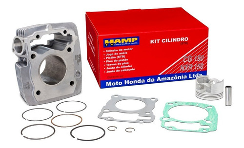 Kit Cilindro Cg 150 Titan Honda Hamp Con Kit Piston Y Juntas