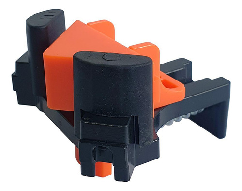 Kit 4 Grampos De Canto Aperto Angular Marcenaria 90 Graus