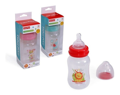 Mamadera De Cuello Ancho Bebe 250 Ml Fisher Price