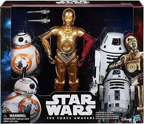 Star Wars The Force Awakens Droid Pack C-3po Bb-8 Y Ro-4lo