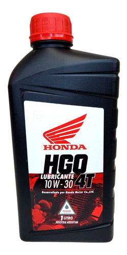 Aceite hgo 10w30 4t honda x 1 litro p/ Moto