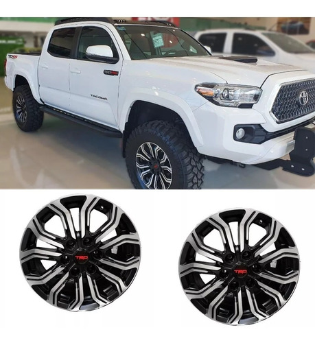 Imagen 1 de 6 de Rin Toyota Hilux Tacoma Trd Revo 17x8 Precio X 4 Piezas