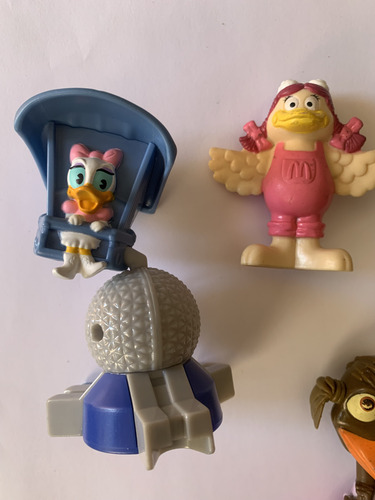 3 Juguetes Colección Mcdonald's Disney Y Chiken Little (Usado)