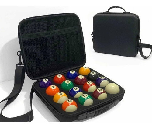 Estuche Para Bolas De Billar, Estuche Para Bolas Con Correa