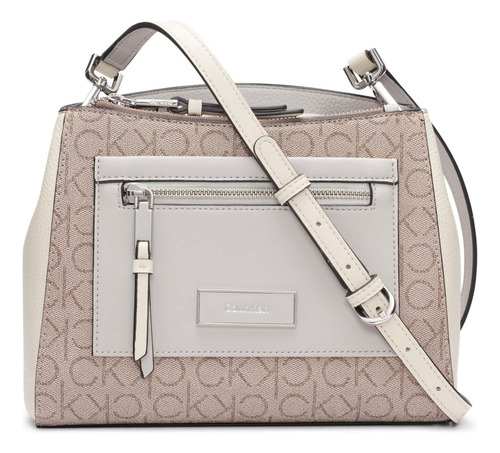 Bandolera Calvin Klein Hadley Con Triple Compartimento