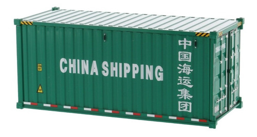 Contenedor 20' China Shipping ® A Escala 1:50 En Plástico
