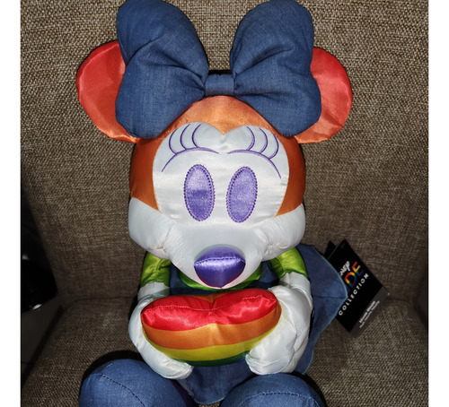 Peluche Disney Store Mickey & Minnie Mouse Pride Orgullo