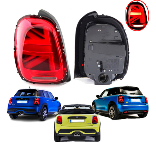 Calavera Mini Cooper 2019 2020 2021 2022 2023 C/led Izq Lh