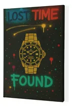 Comprar Mural Cuadro Moderno Con Rolex Inspiración Street Art Full Hd
