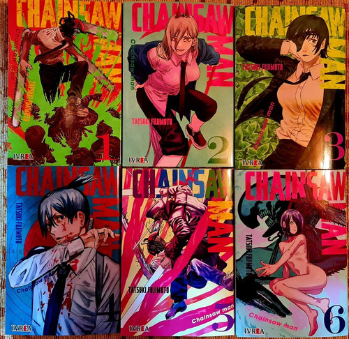 Chainsaw Man - Tomo 1 Al 6 - Manga - Ivrea