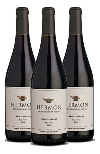 Vinho Israelense Yarden Mount Hermon Tinto 375ml (3x) Kit