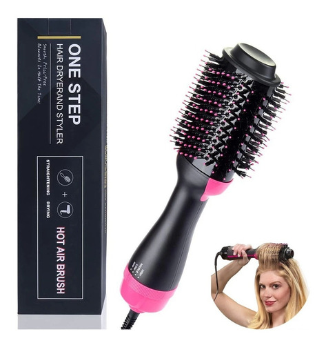 Imagen 2 de 7 de One Step Cepillo Alisador De Cabello 3 En 1 Profesional