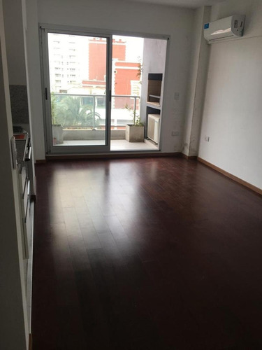Imagen 10 de 30 de Hermoso Dpto Monoambiente Al Frente Con Balcon Y Parrilla