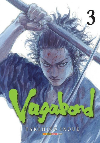 Vagabond Vol. 3, de Inoue, Takehiko. Editora Panini Brasil LTDA, capa mole em português, 2005