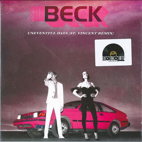 Beck Uneventful Days St. Vincent Remix Vinilo 7 Pulgadas