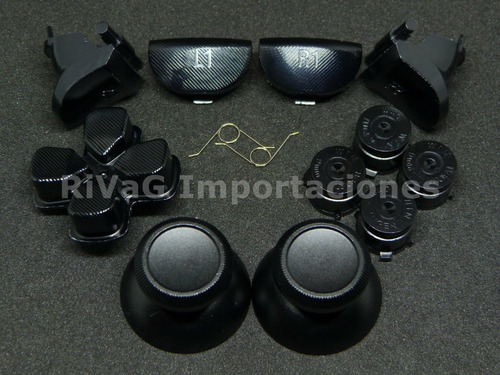 Set Botones Aluminio Ps4 Jds-001 Jds-010 Jds-011 