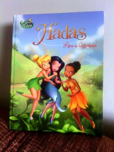 Libro Didáctico Escolar Actividades Hadas Disney