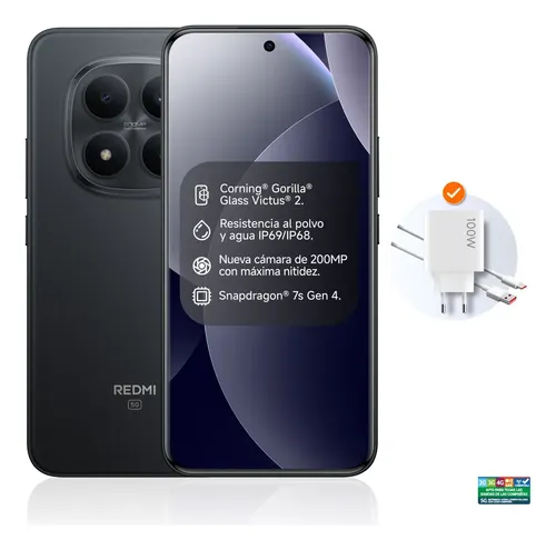 Xiaomi Redmi Note 15 Pro+ 5G 12Gb + 512Gb Negro