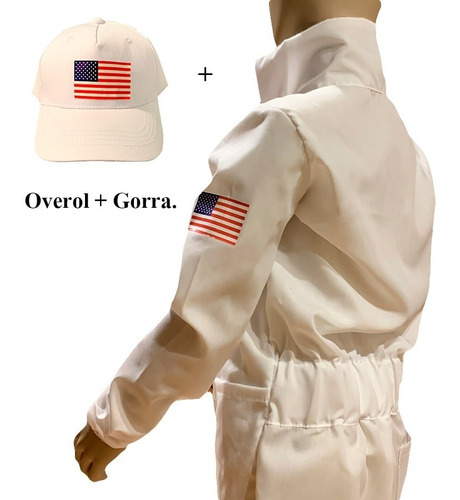 Disfraz + Gorra Especial Niños Astronauta Nasa Juegos