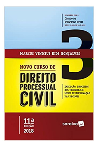 Curso De Direito Processual Civil - Vol 3 - Saraiva