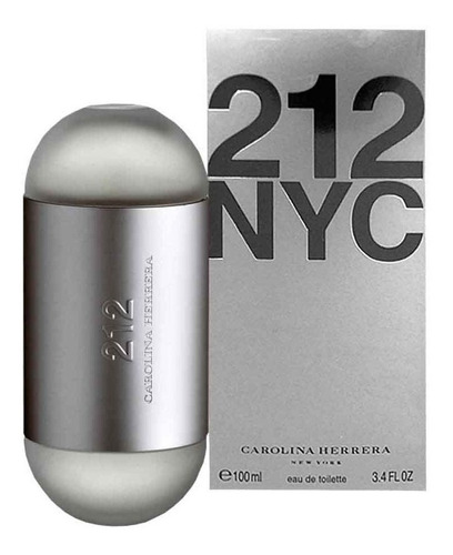 212 Women Edt 100 Ml- Carolina Herrera Original/ Multimarcas