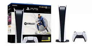 Sony Playstation 5 Disco Cfi-11 825gb Fifa 23 Blanco Negro