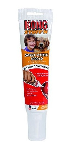 Kong Stuff'n Spread Dog Treat Sweet Potato - 5 Oz