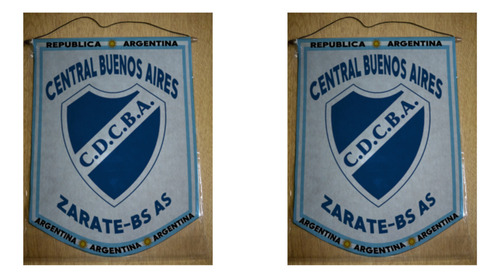 Banderin Grande 40cm Central Buenos Aires Zarate